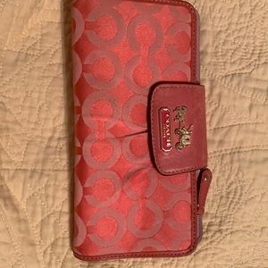 Coach wallet, Pink